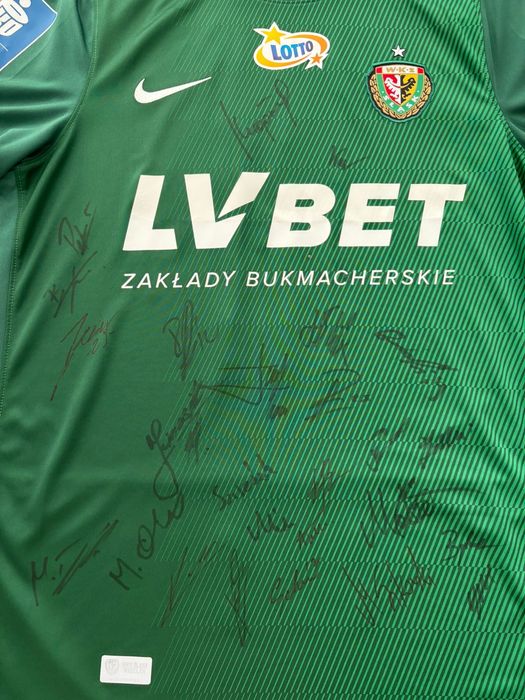 Koszulka Śląsk Wrocław - Wicemistrz 2023/24 - Autografy