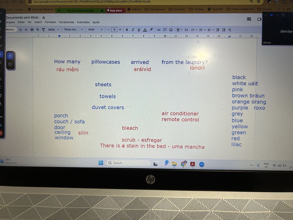 Aulas particulares de inglês online