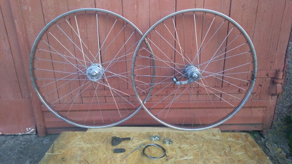 Колеса з нержавіючої сталі 26" планетарка SACHS Germany вілсет