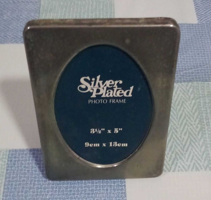 Moldura Silver Plated