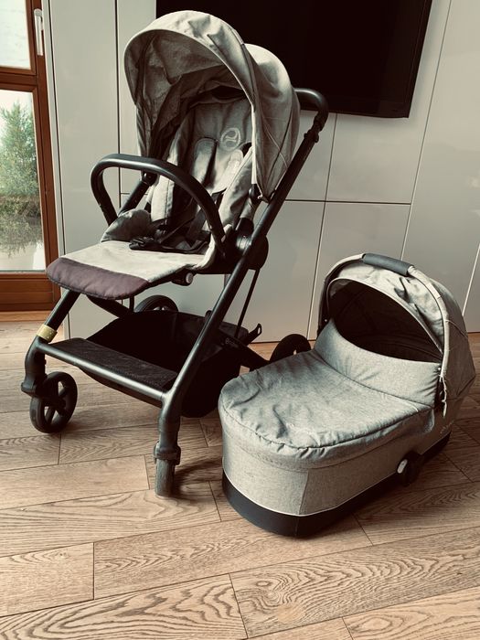 Wózek 2w1 Cybex Balios S | Szary | Stan Bardzo Dobry - Wyprany!