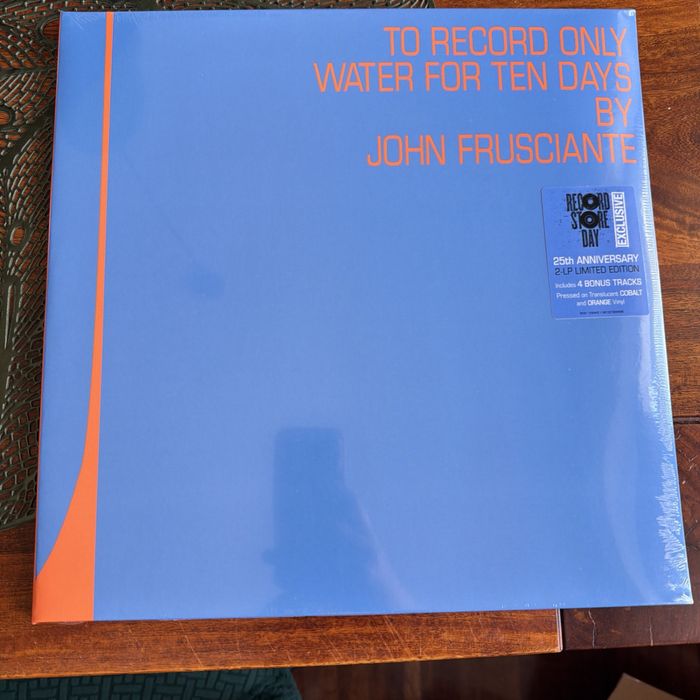 JOHN FRUSCIANTE To Record Only Water For Ten Days 2LP RSD 2026 Limit 1z3000
