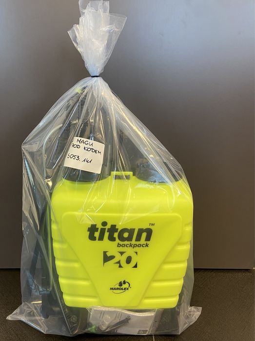 Opryskiwacze Marolex- Master, Industry, plecakowy Titan20
