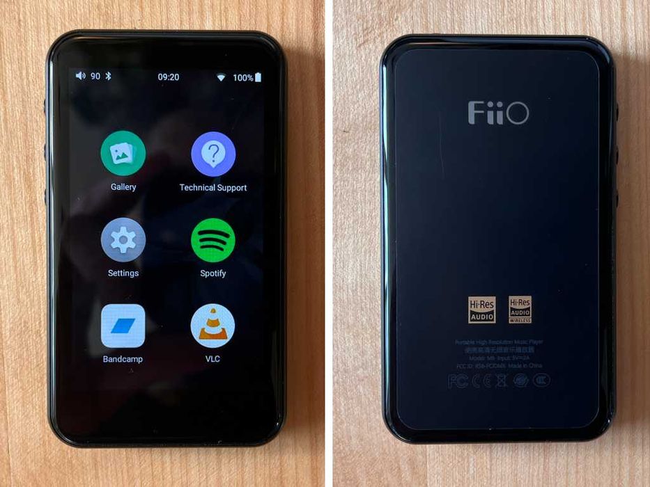 FiiO M6 128GB Hi-Fi аудіоплеер + Bluetooth ресивер FiiO BTR3K
