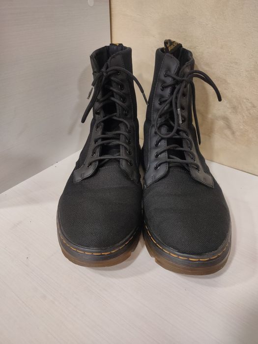 Dr. Martens Combs Tech – Black Nylon Доктор Мартенс
