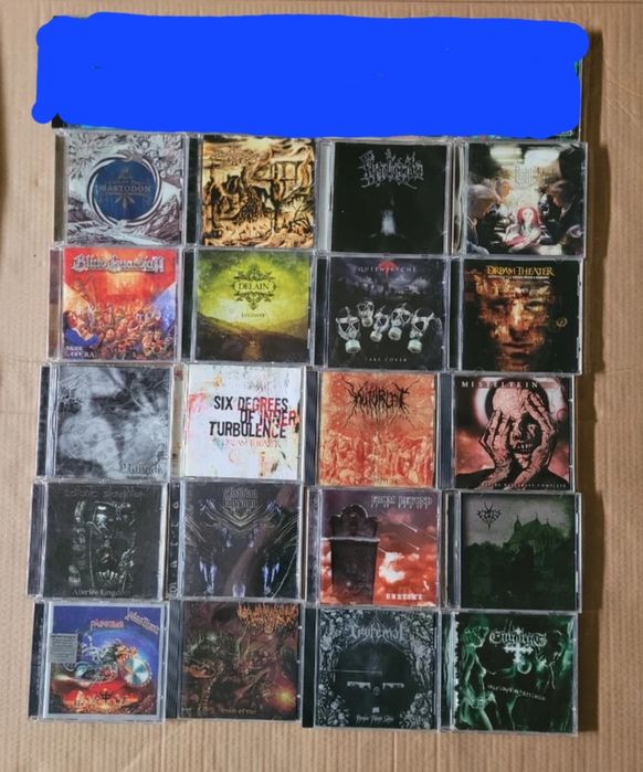 20 cds de musica Metal