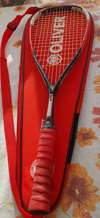Rakieta squash Oliver 120gr + Thermobag Oliver + pilka do squasha