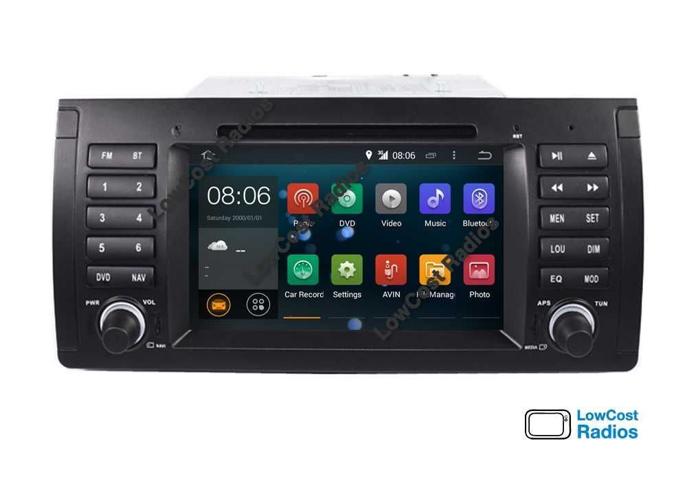 *Auto Rádio GPS ANDROID 14 BMW X5 (E53/E39/M5) - ESPECIAL para X5