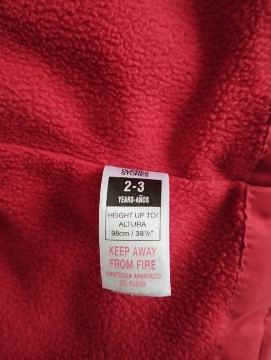 Kamizelka ocieplana dziecięca rozmiar 98