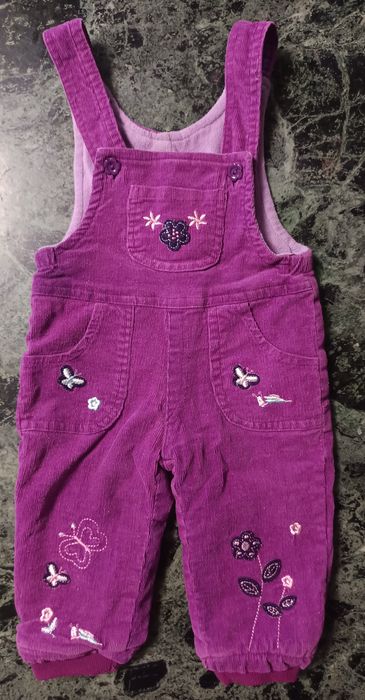 Ciepłe ogrodniczki r.74