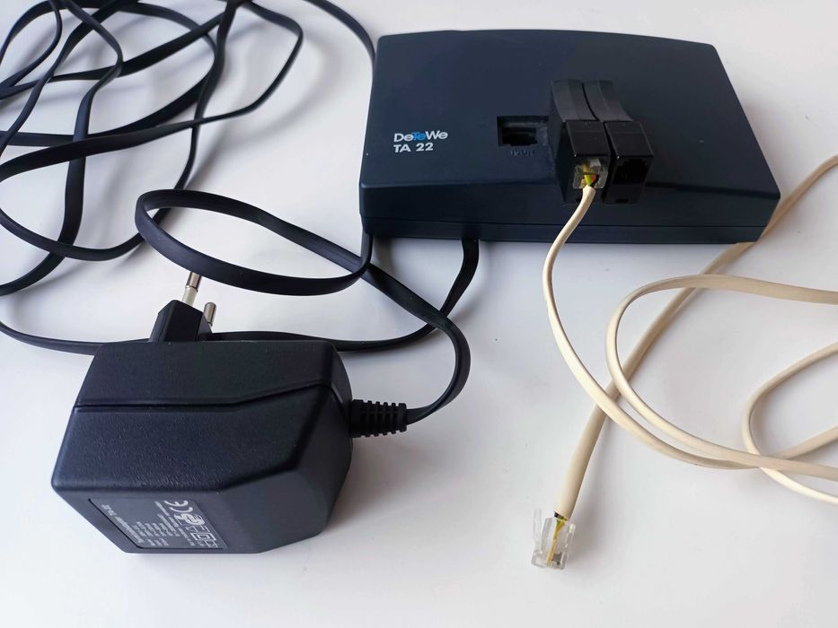 Conversor DeTeWe - TA 22 - RDIS, de fabrico alemão, em bom estado.64551956598147120