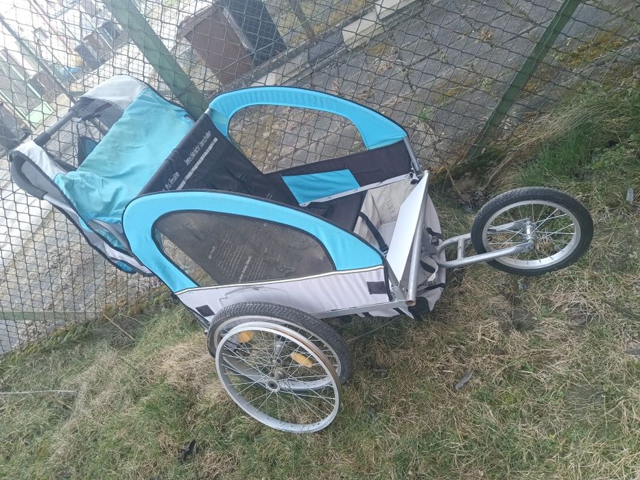 Wózek do rowera i do samodzielnego prowadzenia Dopiewiec • OLX.pl