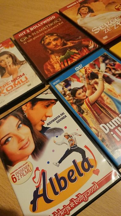 Filmy Bollywood - 6 płyt DVD