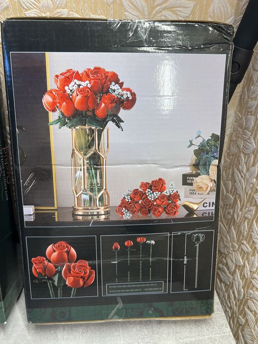 Лего Цветы , Lego Flowers Rose Orchid , Роза Орхидея: 850 грн