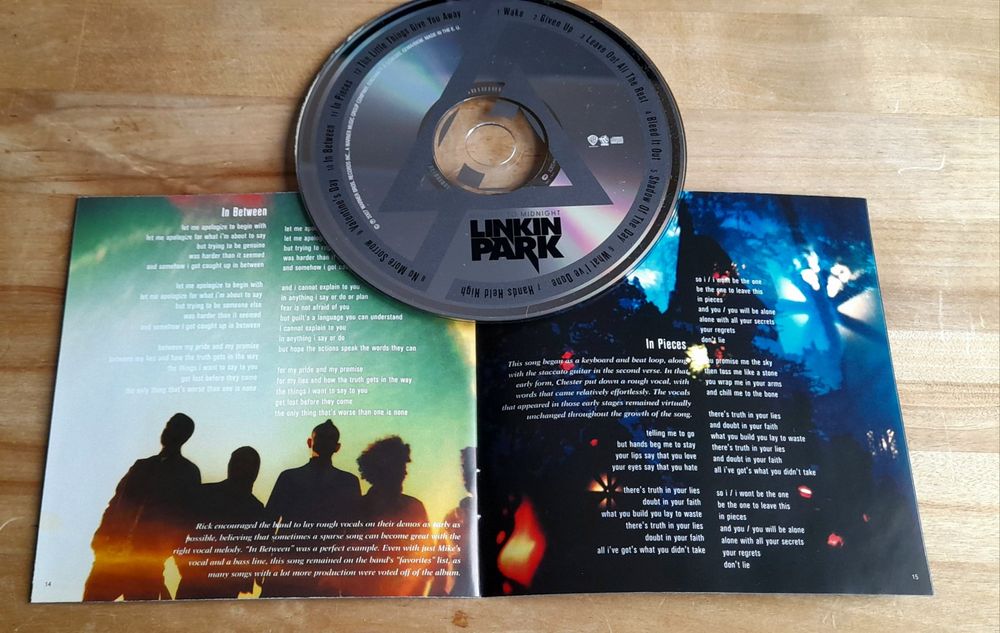 Linkin Park "Minutes to midnight" cd 2007