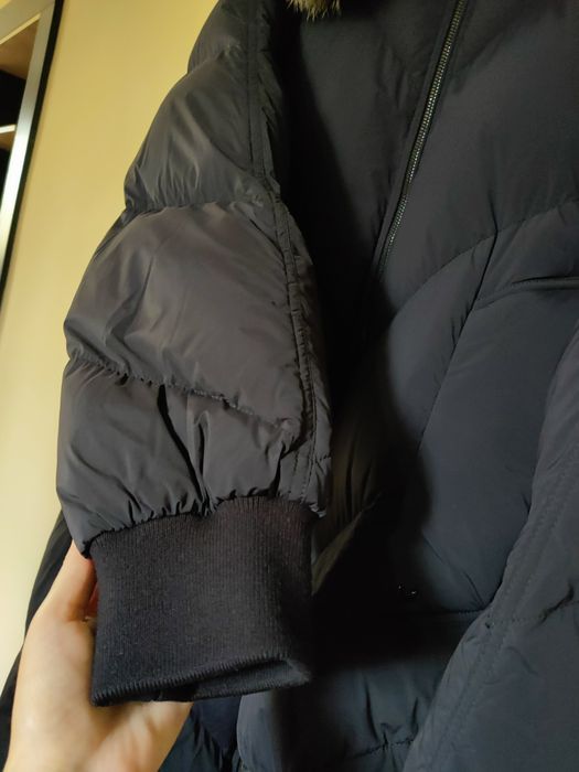 Натуральний пуховик 52р