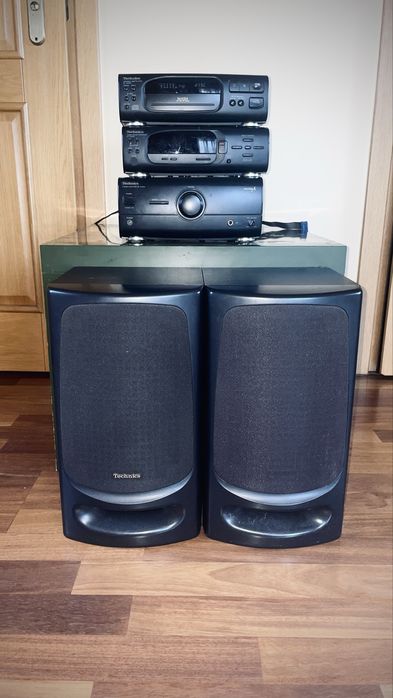 Technics 505 vintage hi-fi audio set + glosniki