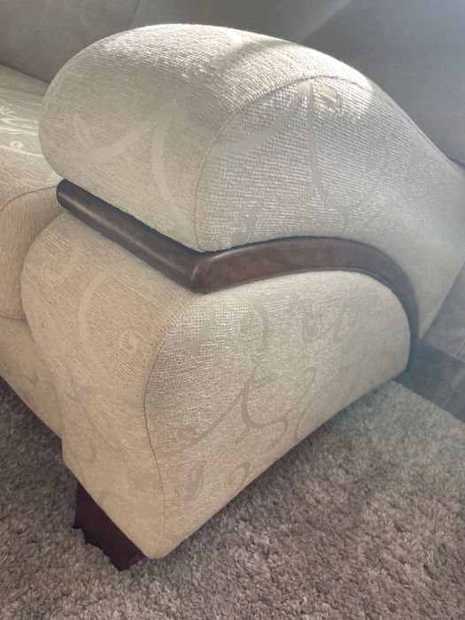 Sofá 3 lugares pérola