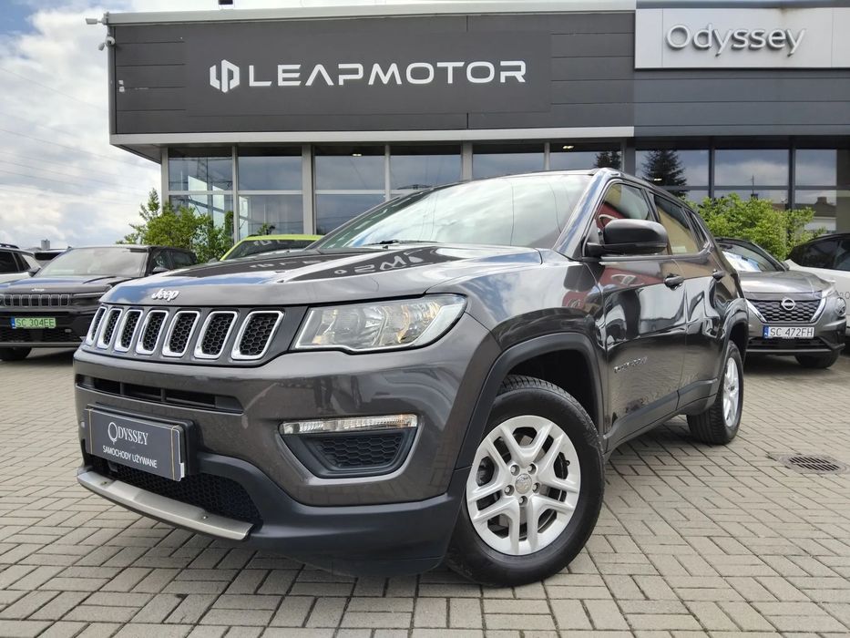 Jeep Compass 1.4 140 KM Wersja Sport (Salon PL, I rej.2018r, Nowy Rozrząd, Turbo)