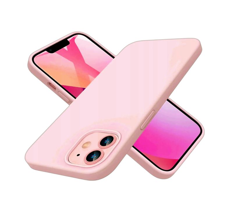 Etui do Apple iPhone 12 Stylowe Wysokiej Jakości TPU Różowe