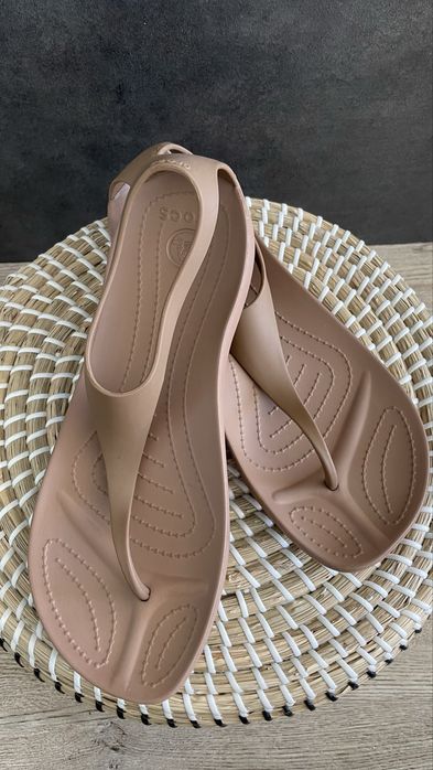Crocs japonki sexi flip bronze W9 39/40
