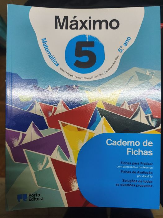 Máximo 5 (manual+ca+recursos do professor) COM SOLUÇÕES