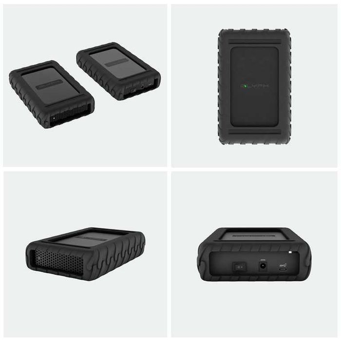 Внешний диск Glyph BlackBox Pro 2TB 4TB USB-C Thunderbolt Пробег 36чаc