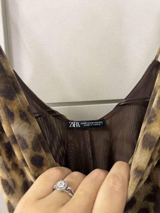 Сукня zara леопадова