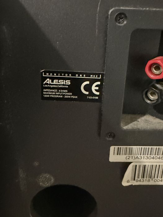 Alesis mk2 monitory studyjne
