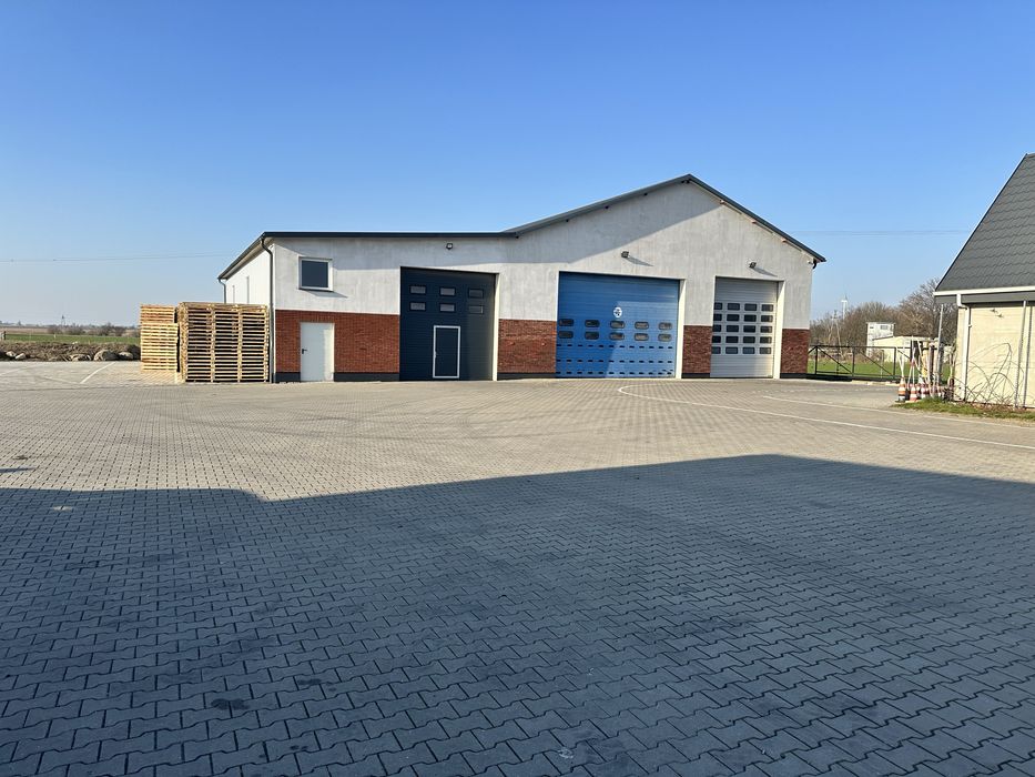 Hala blisko autostrady okolice Włocławka - Radziejów 400 m2