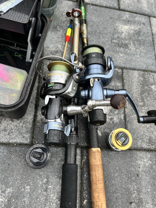 Wędki spinning, akcesoria