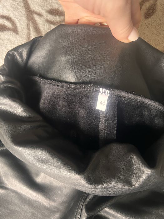 Шкіряні лосини штани утеплені РОЗПРОДАЖ