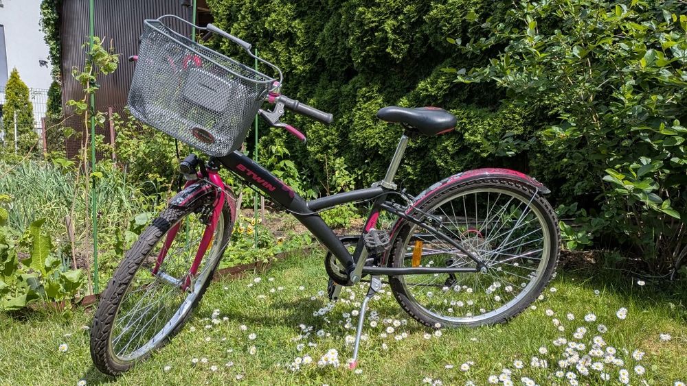 Rower dziecięcy  BTWIN DECATHLON 24