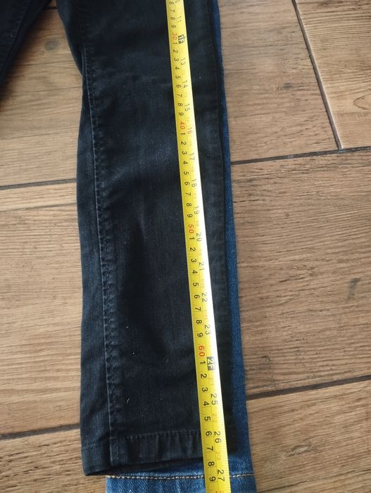 Zestaw spodni jeansowych jeansy dla dziewczynki 122