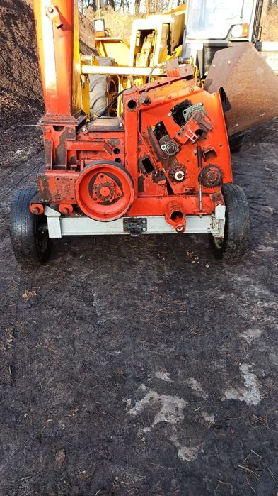 Rębak bębnowy napęd WOM