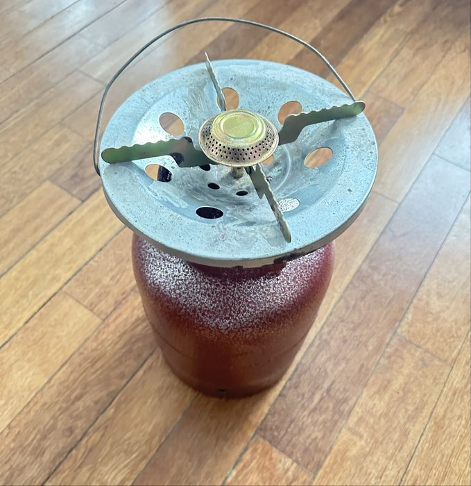 Газовий балон 8 л + Потужна конфорка (Для дому та кемпінгу)