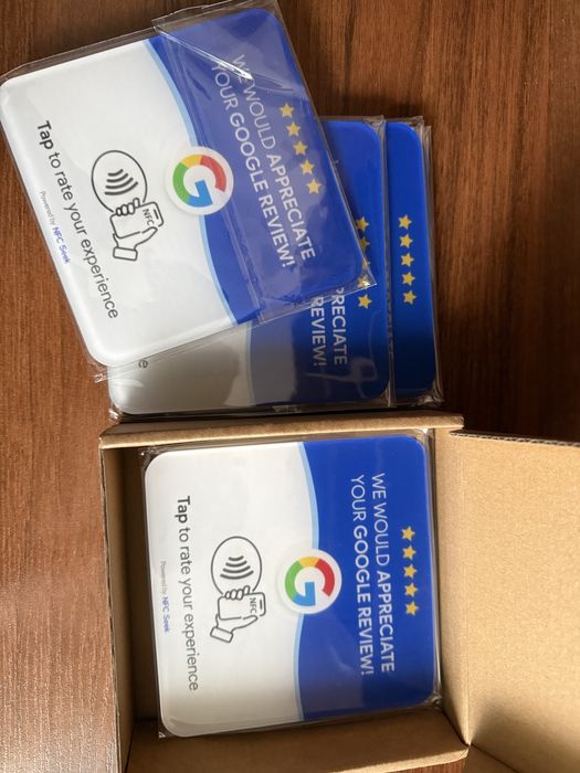 NFC-картка для відгуків Google Maps 10 шт
