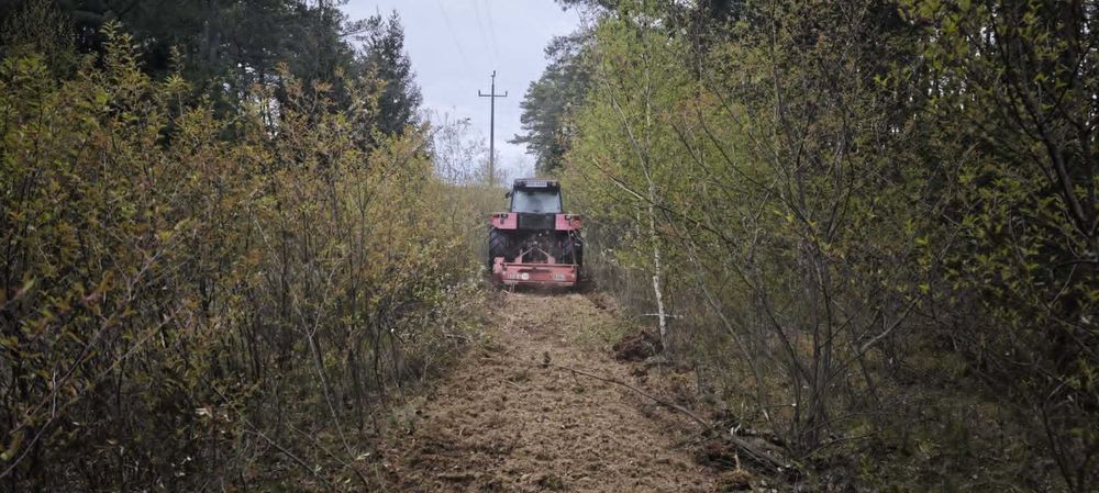 Usługi mulczerem powierzchniowym oraz wgłębnym