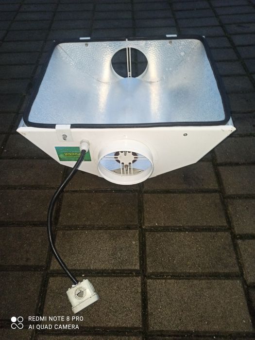 odbłyśnik kapturowy lampa prima klima sputnik fi 125 mm