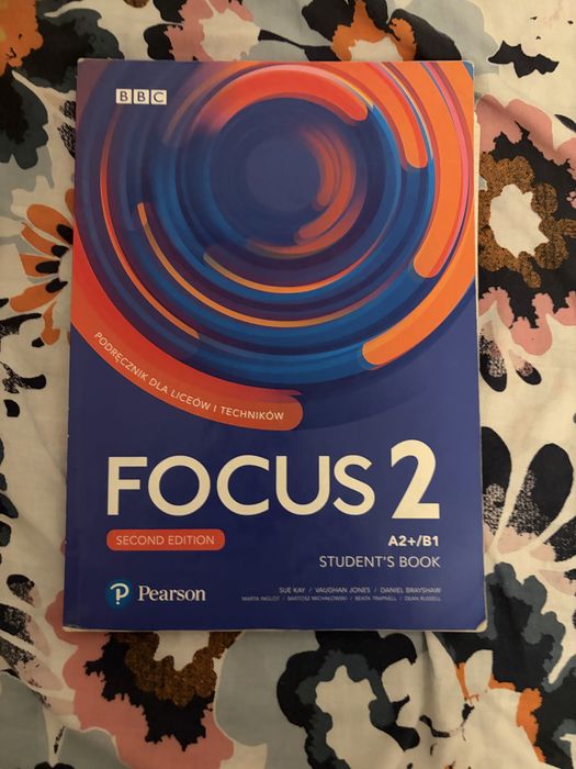 Książka Focus 2 dla nauki j.angielskiego