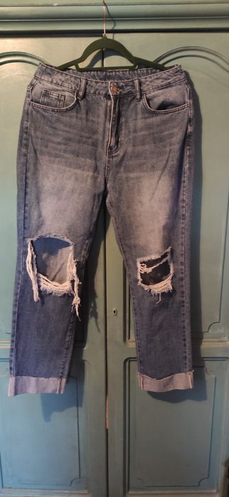spodnie Jeansy damskie  L