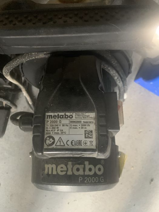 Pompy ogrodowe Metabo