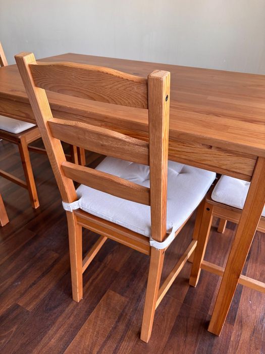 IKEA JOKKMOK – stół + 4 krzesła