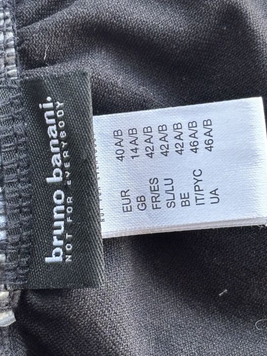 Bruno Banani Strój Kąpielowy Czarny jednoczesciowy 40 A B