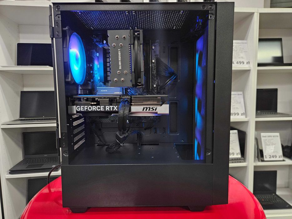 Nowy Komputer Gamingowy Ryzen 7 32GB 1TB RTX 5070 Win 11 Faktura 23%