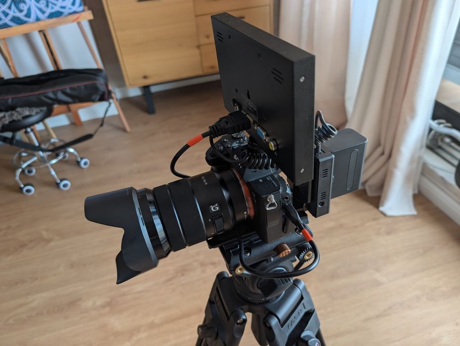 Kit Video Sony A7iii + Lente G F4 18-105mm