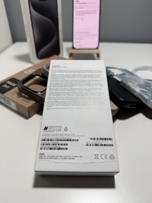 iPhone 15 Pro | 256GB | Black Titanium