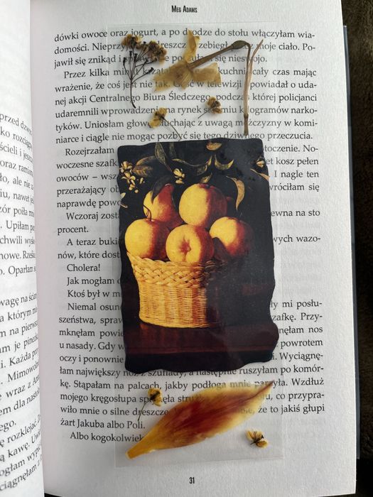Zakładka do książki handmade