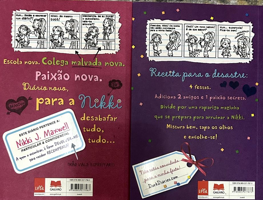Diário de uma totó 1 e 2
