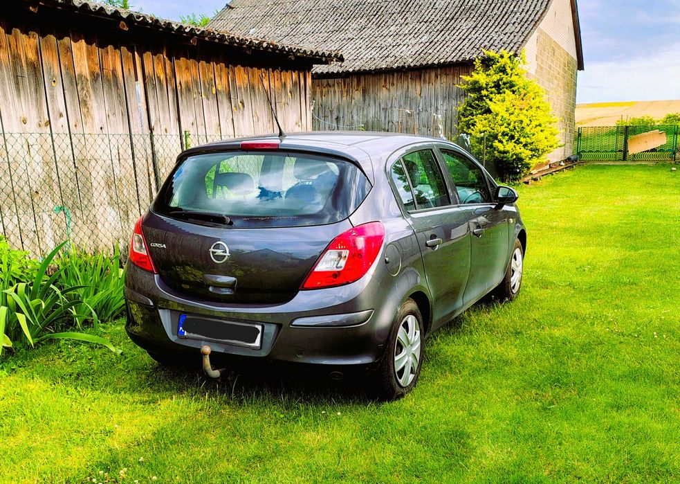 Opel Corsa D 1.4 Benzyna + LPG | 2012 | Bezwypadkowy | Szary Metalik
